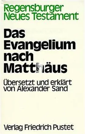  Das Evangelium nach Matthäus | Buch |  Sack Fachmedien