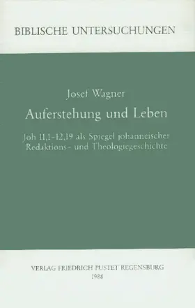 Wagner |  Auferstehung und Leben | Buch |  Sack Fachmedien