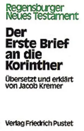  Der Erste Brief an die Korinther | Buch |  Sack Fachmedien