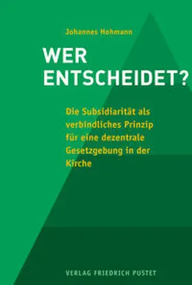 Hohmann |  Wer entscheidet? | Buch |  Sack Fachmedien