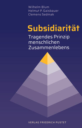 Blum / Gaisbauer / Sedmak |  Subsidiarität | eBook | Sack Fachmedien