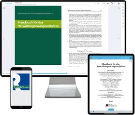 Fachverband der Kommunalkassenverwalter / Ausschuss f. d. Verwaltungszwangsverfahren |  Handbuch für das Verwaltungszwangsverfahren - Digital | Datenbank |  Sack Fachmedien