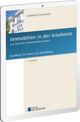 Goldbach / Schneider |  Immobilien in der Insolvenz aus Sicht der kommunalen Kassen – Digital | Datenbank |  Sack Fachmedien