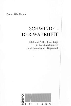 Wohlleben |  Schwindel der Wahrheit | Buch |  Sack Fachmedien