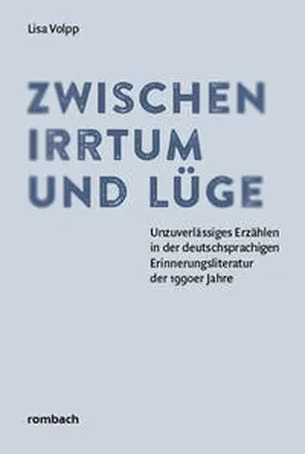 Volpp |  Zwischen Irrtum und Lüge | Buch |  Sack Fachmedien