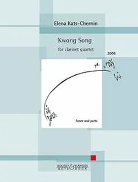  Kwong Song. Klarinettenquartett (3 Klarinetten und Bass-Klarinette) | Loseblattwerk |  Sack Fachmedien