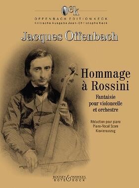 Keck |  Hommage à Rossini. Violoncello und Orchester. Klavierauszug mit Solostimme | Buch |  Sack Fachmedien
