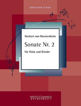 Breier |  Sonate Nr. 2 für Viola und Klavier | Buch |  Sack Fachmedien