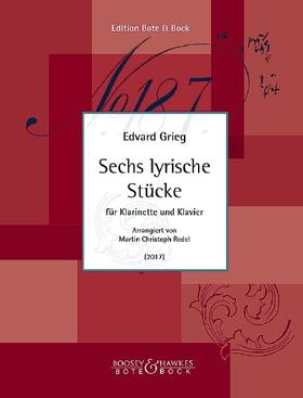  Sechs lyrische Stücke. Klarinette und Klavier | Buch |  Sack Fachmedien