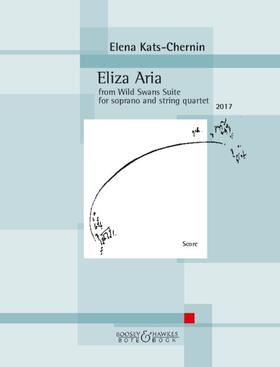  Eliza Aria Sopran und Streichquartett. Partitur. | Buch |  Sack Fachmedien