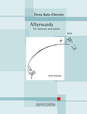  Afterwards - for bassoon and piano. | Buch |  Sack Fachmedien