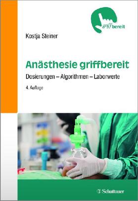 Steiner |  Anästhesie griffbereit | Buch |  Sack Fachmedien