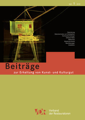  VDR-Beiträge zur Erhaltung von Kunst- und Kulturgut | Buch |  Sack Fachmedien