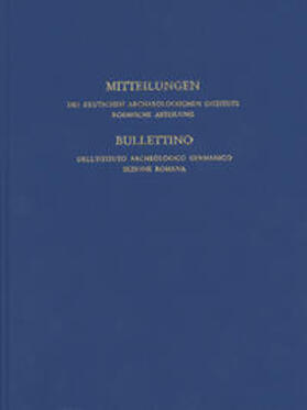  Mitteilungen des Deutschen Archäologischen Instituts, Römische Abteilung | Buch |  Sack Fachmedien