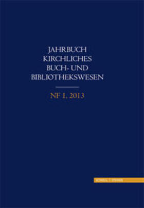  Jahrbuch kirchliches Buch- und Bibliothekswesen | Buch |  Sack Fachmedien