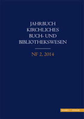  Jahrbuch kirchliches Buch- und Bibliothekswesen | Buch |  Sack Fachmedien