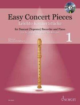 Kretschmann |  Easy Concert Pieces für Sopran-Blockflöte und Klavier | Buch |  Sack Fachmedien