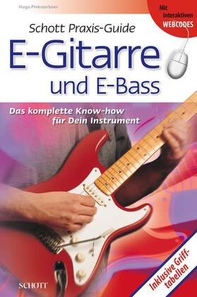 Pinksterboer |  Schott Praxis-Guide E-Gitarre und E-Bass | Buch |  Sack Fachmedien