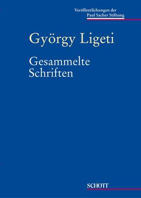 Ligeti / Lichtenfeld |  Gesammelte Schriften | Buch |  Sack Fachmedien