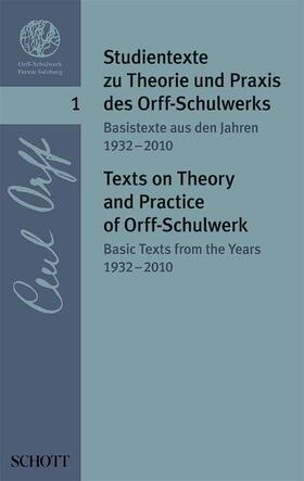 Haselbach |  Studientexte zu Theorie und Praxis des Orff-Schulwerks | Buch |  Sack Fachmedien