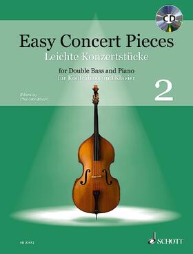 Mohrs |  Easy Concert Pieces  Kontrabass Bd. 2/+ CD | Buch |  Sack Fachmedien