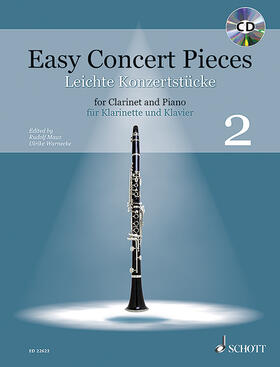 Mauz / Warnecke |  Easy Concert Pieces 2. Klarinette | Buch |  Sack Fachmedien