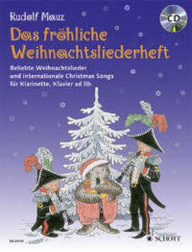 Mauz |  Das fröhliche Weihnachtsliederh. Klarinette u.Klavier/mit CD | Buch |  Sack Fachmedien