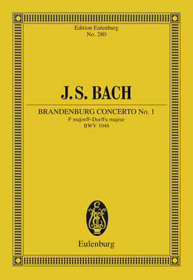 Bach / Stoeckl |  Brandenburg Concerto No. 1 F major | eBook | Sack Fachmedien