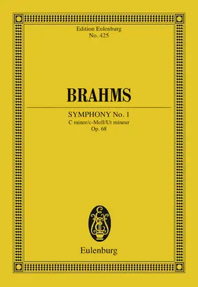 Brahms / Clarke |  Symphony No. 1 C Minor | eBook | Sack Fachmedien