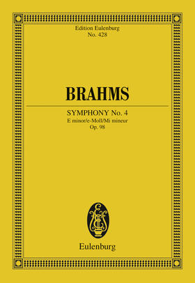 Brahms / Clarke |  Symphony No. 4 E Minor | eBook | Sack Fachmedien