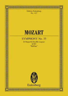 Mozart / Kroyer |  Symphony No. 35 D major | eBook | Sack Fachmedien