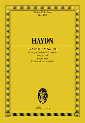 Haydn / Newstone |  Symphony No. 103 Eb major "Drum Roll" | eBook | Sack Fachmedien