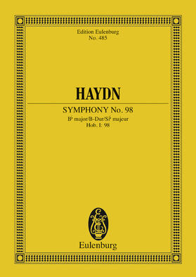 Haydn / Newstone |  Symphony No. 98 Bb major | eBook | Sack Fachmedien