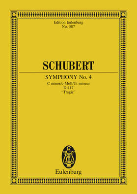 Schubert / Grabner |  Symphony No. 4 C minor | eBook | Sack Fachmedien