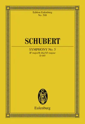 Schubert / Clarke |  Symphony No. 5 Bb major | eBook | Sack Fachmedien