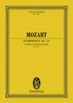 Mozart / Newstone |  Symphony No. 25 G Minor | eBook | Sack Fachmedien