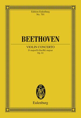 Beethoven / Clarke |  Violin Concerto D major | eBook | Sack Fachmedien