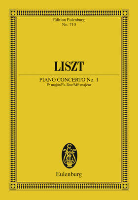 Liszt |  Piano Concerto No. 1 Eb major | eBook | Sack Fachmedien