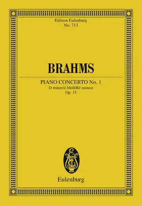 Brahms |  Piano Concerto No. 1 D minor | eBook | Sack Fachmedien