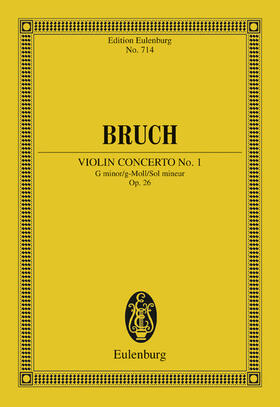 Bruch / Clarke |  Violin Concerto No. 1 G minor | eBook | Sack Fachmedien