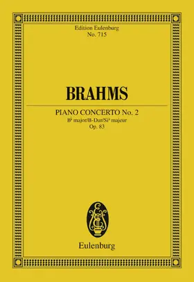 Brahms / Clarke |  Piano Concerto No. 2 Bb major | eBook | Sack Fachmedien