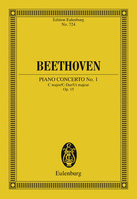 Beethoven |  Piano Concerto No. 1 C major | eBook | Sack Fachmedien