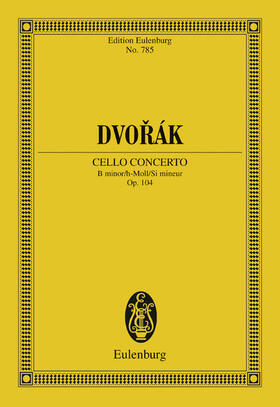 Dvorák / Dvorák / Clarke |  Cello Concerto B minor | eBook | Sack Fachmedien