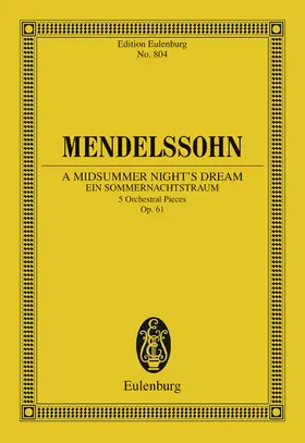 Bartholdy / Haken |  A Midsummer Night's Dream | eBook | Sack Fachmedien