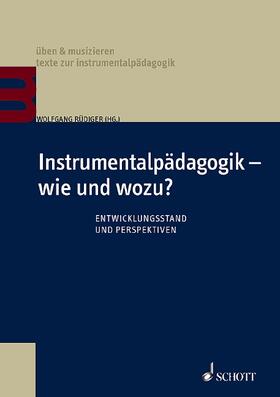 Rüdiger |  Instrumentalpädagogik - wie und wozu? | Buch |  Sack Fachmedien