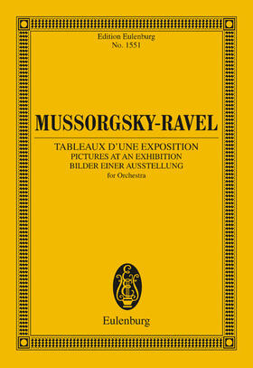 Mussorgsky / Orenstein |  Pictures at an Exhibition | eBook | Sack Fachmedien