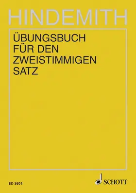 Hindemith |  Unterweisung im Tonsatz. Band 2 | Buch |  Sack Fachmedien