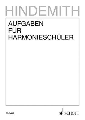 Hindemith |  Aufgaben für Harmonieschüler | Buch |  Sack Fachmedien