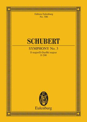 Schubert / Grabner |  Symphony No. 3 D major | eBook | Sack Fachmedien