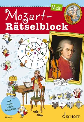  Mein Mozart-Rätselblock | Buch |  Sack Fachmedien